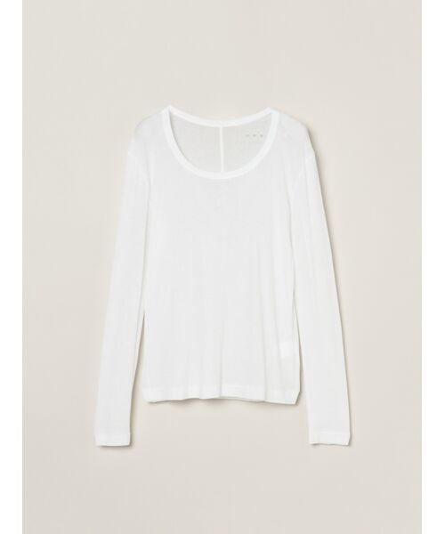 three dots/スリードッツ Sheer Jessica white M three dots/スリードッツ Sheer Jessica white M