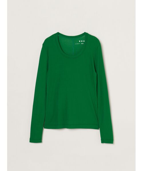 three dots/スリードッツ Sheer Jessica green M