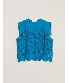 three dots / スリードッツ その他トップス | Tropical lace tops