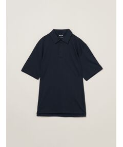 three dots / スリードッツ ポロシャツ | Men's powdery cotton s/s polo