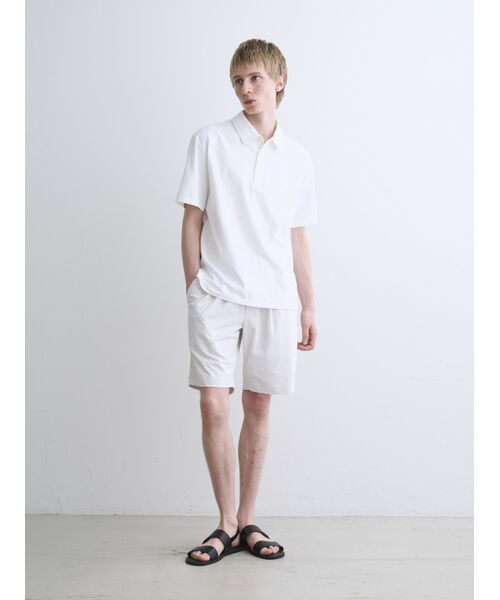 three dots / スリードッツ ポロシャツ | Men's powdery cotton s/s polo | 詳細10
