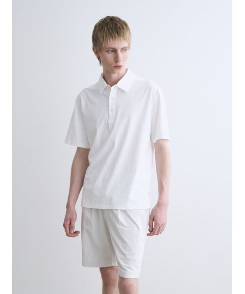 three dots / スリードッツ ポロシャツ | Men's powdery cotton s/s polo | 詳細6