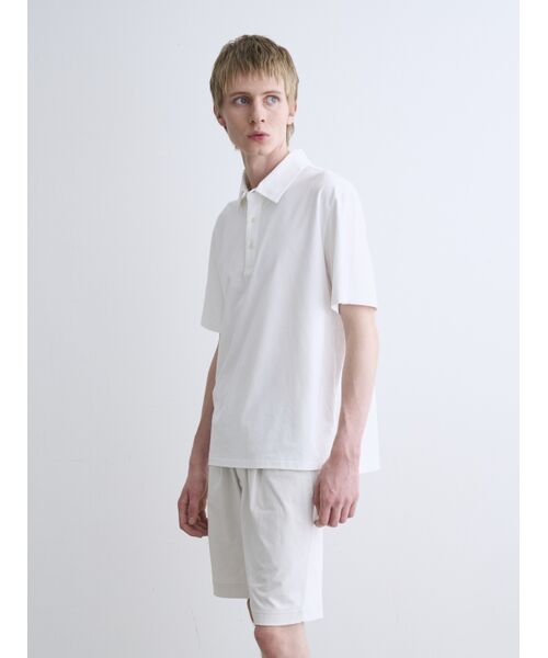 three dots / スリードッツ ポロシャツ | Men's powdery cotton s/s polo | 詳細8