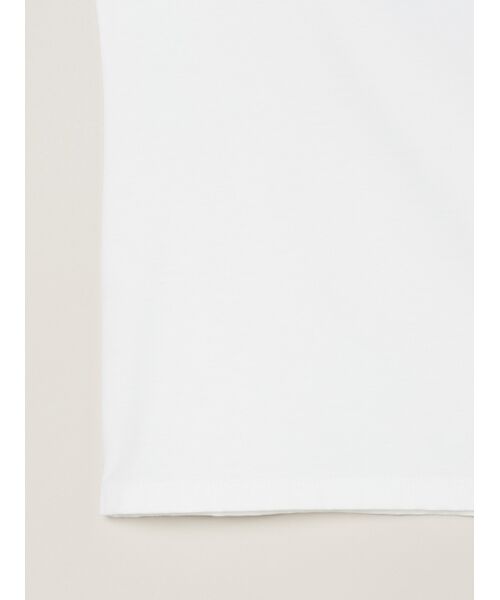 three dots / スリードッツ Tシャツ | Powdery cotton Jessica tee | 詳細4