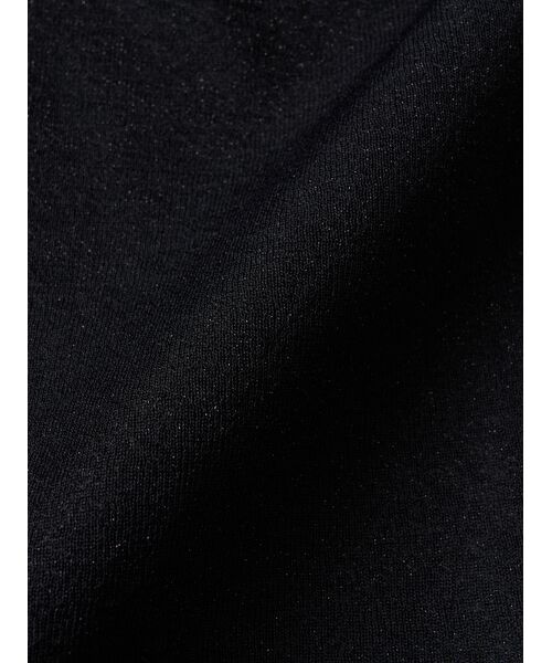 three dots / スリードッツ その他トップス | Shimmer sweater  ruffle top | 詳細5