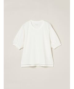 three dots / スリードッツ Tシャツ | Playful outfit puff sleeve tee