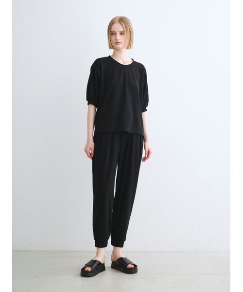 three dots / スリードッツ Tシャツ | Playful outfit puff sleeve tee | 詳細10