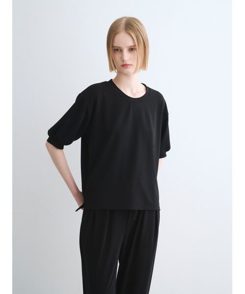 three dots / スリードッツ Tシャツ | Playful outfit puff sleeve tee | 詳細7