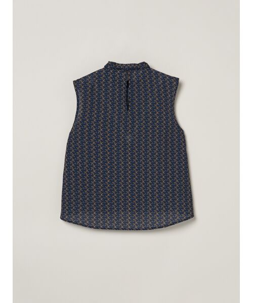 three dots / スリードッツ その他トップス | Dry twill tie brouse | 詳細1