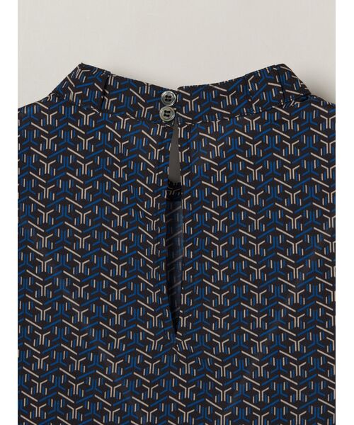 three dots / スリードッツ その他トップス | Dry twill tie brouse | 詳細5