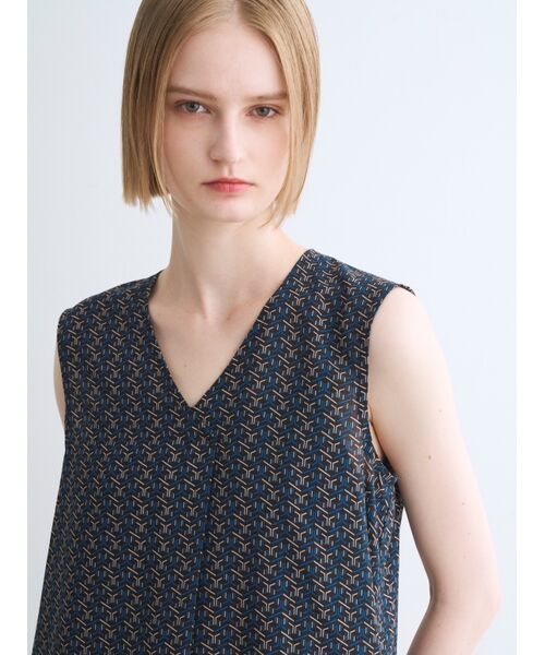 three dots / スリードッツ ドレス | Dry twill easy dress | 詳細9