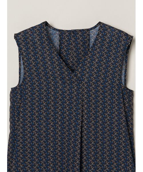 three dots / スリードッツ ドレス | Dry twill easy dress | 詳細2