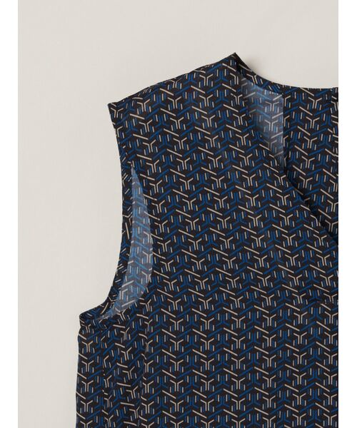 three dots / スリードッツ ドレス | Dry twill easy dress | 詳細3