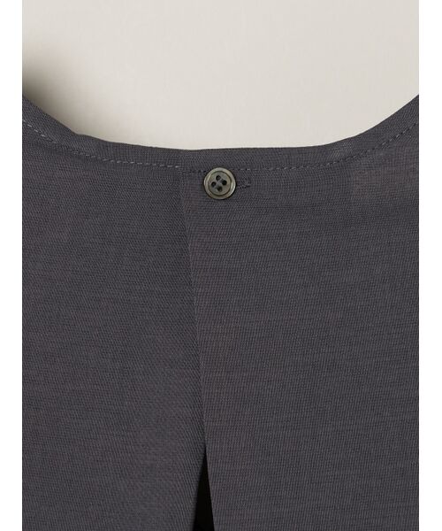 three dots / スリードッツ ドレス | Dry twill easy dress | 詳細4