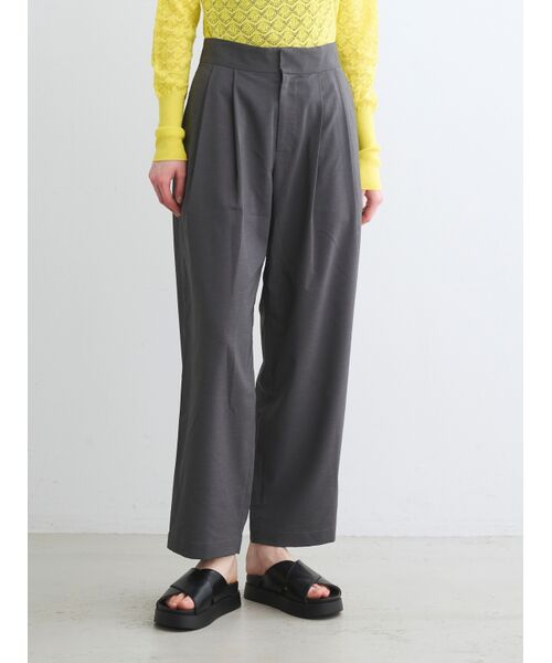 three dots / スリードッツ その他パンツ | Dry twill curvy pants | 詳細6