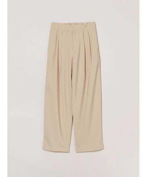 three dots/スリードッツ Dry twill curvy pants beige M three dots/スリードッツ Dry twill curvy pants beige M