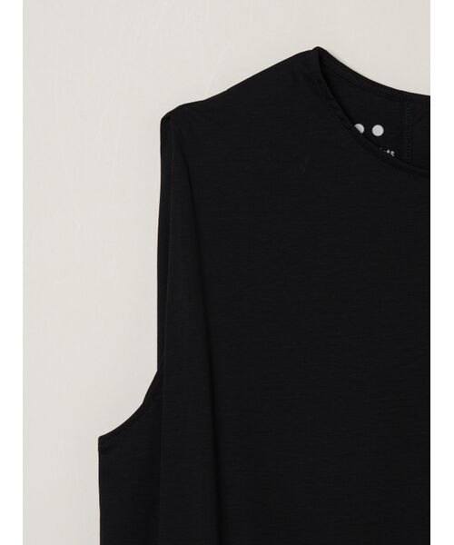 three dots / スリードッツ その他トップス | Premium shirt jersey sleevelessT | 詳細3