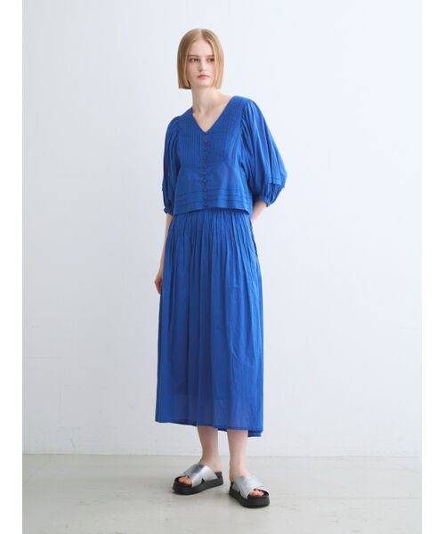 three dots / スリードッツ その他トップス | Cotton loan shirt | 詳細9