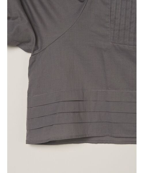 three dots / スリードッツ その他トップス | Cotton loan shirt | 詳細4