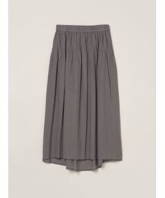 three dots / スリードッツ スカート | Cotton loan tuck skirt