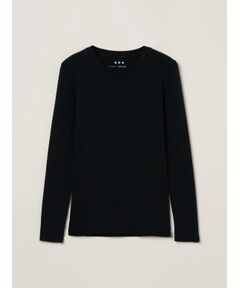 three dots / スリードッツ Tシャツ | Fundation cotton long sleeve T