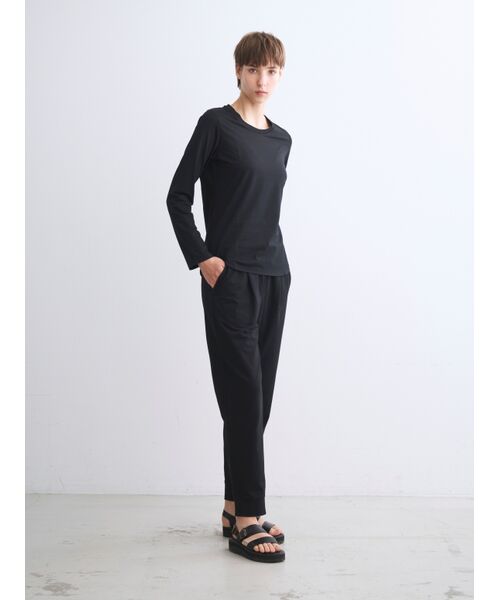 three dots / スリードッツ Tシャツ | Fundation cotton long sleeve T | 詳細9