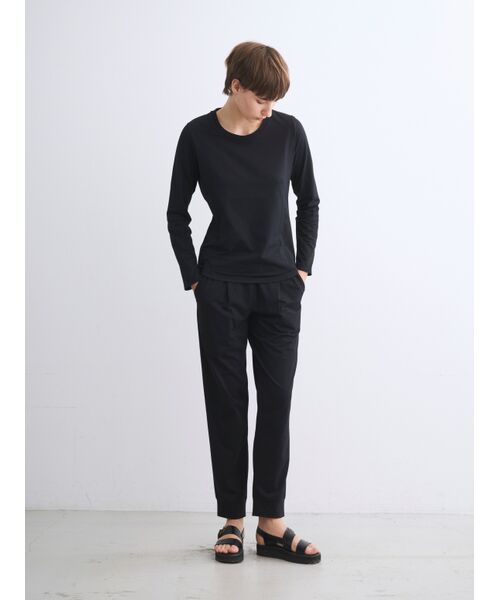 three dots / スリードッツ Tシャツ | Fundation cotton long sleeve T | 詳細10