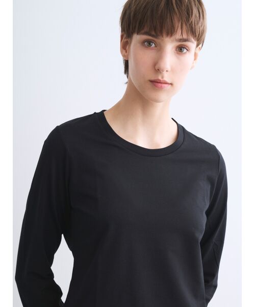 three dots / スリードッツ Tシャツ | Fundation cotton long sleeve T | 詳細8