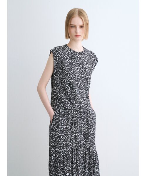 three dots / スリードッツ その他トップス | Travel line sleeveless top | 詳細6