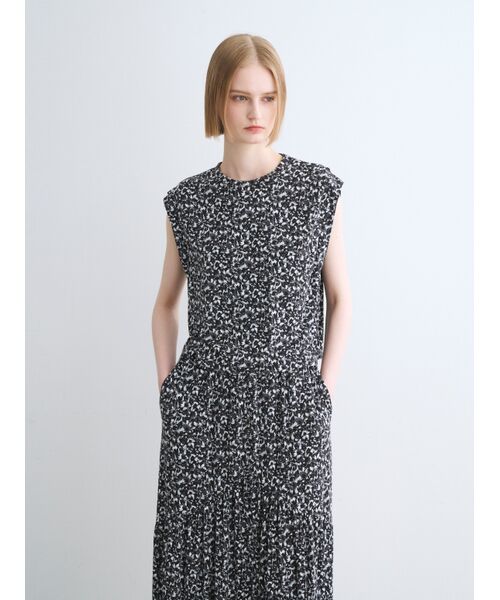 three dots / スリードッツ その他トップス | Travel line sleeveless top | 詳細7