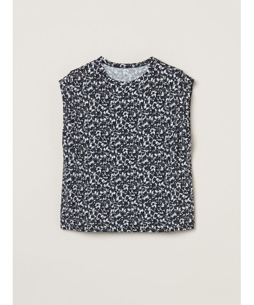 three dots/スリードッツ Travel line sleeveless top multi S three dots/スリードッツ Travel line sleeveless top multi S
