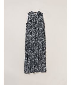 スリードッツ　シャツワンピース　美品 sisam｜スタンドカラーシャツワンピース【長袖ワンピース