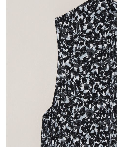 three dots / スリードッツ ドレス | Travel line dress | 詳細3