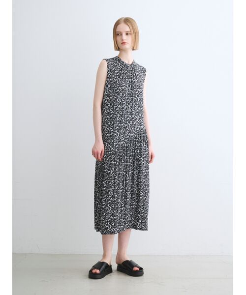 three dots / スリードッツ ドレス | Travel line dress | 詳細6