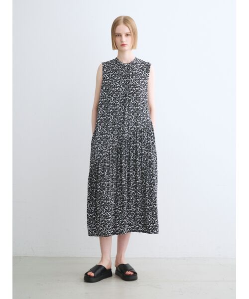 three dots / スリードッツ ドレス | Travel line dress | 詳細8