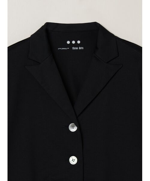 three dots / スリードッツ その他トップス | Silky cotton light gillet | 詳細1