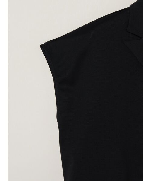 three dots / スリードッツ その他トップス | Silky cotton light gillet | 詳細3