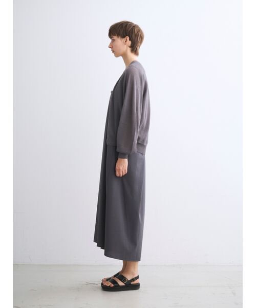 three dots / スリードッツ カーディガン・ボレロ | Drycotton whole garment cardigan | 詳細9