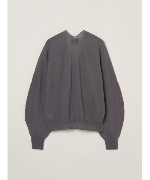 three dots / スリードッツ カーディガン・ボレロ | Drycotton whole garment cardigan | 詳細1