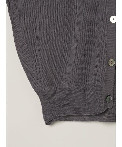 three dots / スリードッツ カーディガン・ボレロ | Drycotton whole garment cardigan | 詳細4