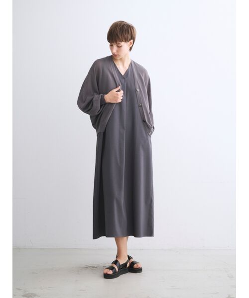 three dots / スリードッツ カーディガン・ボレロ | Drycotton whole garment cardigan | 詳細8