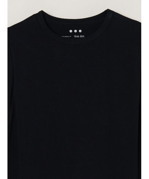 three dots / スリードッツ タンクトップ | Travel line sleeveless top | 詳細2