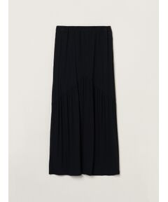 three dots / スリードッツ スカート | Travel line high low skirt