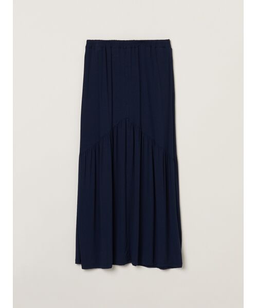 three dots / スリードッツ スカート | Travel line high low skirt | 詳細1