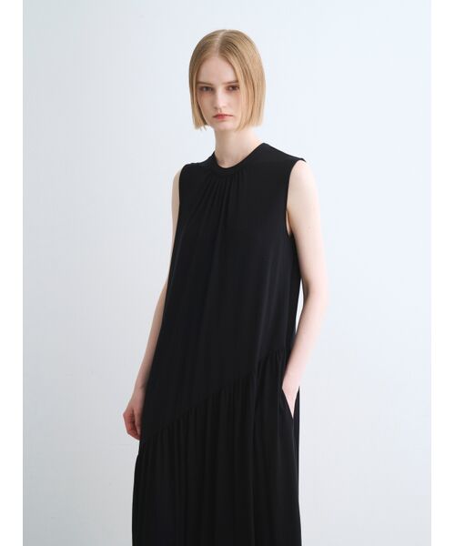three dots / スリードッツ ドレス | Travel line dress | 詳細7