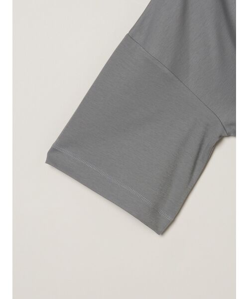 three dots / スリードッツ カーディガン・ボレロ | Nasia interlock cardigan | 詳細3