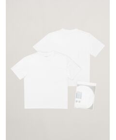 three dots / スリードッツ Tシャツ | 【unisex】 powdery cotton 2pack tee