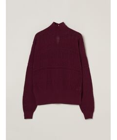 three dots / スリードッツ Tシャツ | Soft cotton rayon race pullover