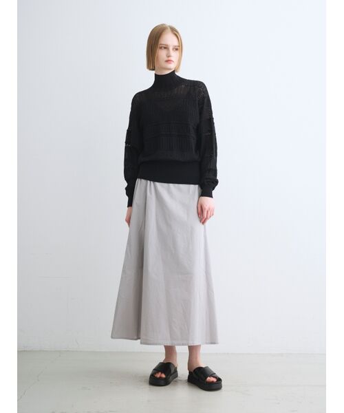 three dots / スリードッツ Tシャツ | Soft cotton rayon race pullover | 詳細9