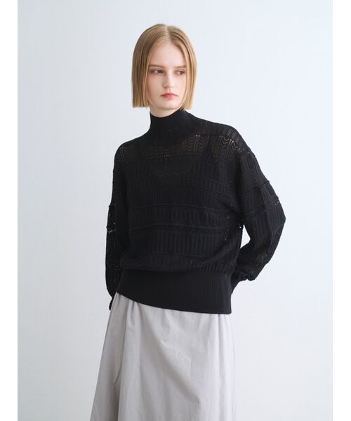 three dots / スリードッツ Tシャツ | Soft cotton rayon race pullover | 詳細7